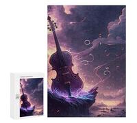Jigsaw 300 PCS for Teenagerss Dream Violin Puzzle for Adults Anti-Stress Toys Difficult Hard for Is Ideal As A Gift 300 PCS