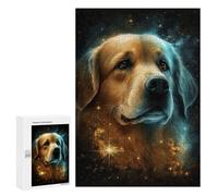 Jigsaw 300 PCS for Teenagerss Golden Galaxy Pup Puzzles for Teenagerss Analysis And Logic Parent-child Interaction Challenging Game Toys 300 PCS