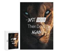 Jigsaw 300 PCS for Teenagerss Just Do It Puzzles for Adults Relax Games Staycation Kill Time for Is Ideal As A Gift 300 PCS