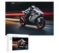 Jigsaw 300 PCS for Teenagerss Racing Motorcycle Speed Blur Puzzles for Adults Relaxing Games Analysis And Logic Parent-child Interaction 300 PCS