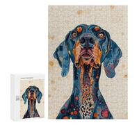 Jigsaw 300 PCS for Teenagerss Rhodesian Ridgeback Jigsaw for Adults Toy Wall Decor Presents for Women Unique Gifts for Birthday And Christmas 300 PCS