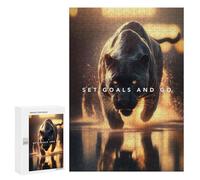 Jigsaw 300 PCS for Teenagerss Wild Ambition Motivation Jigsaw for Adults Toy Wall Decor Presents for Women Unique Gifts for Birthday And Christmas 300 PCS