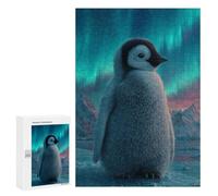 Jigsaw 300 PCS Penguin Aurora Borealis-3 Puzzle For Teenagers Enhance Memory Train Your Brain And Hands Addictive Toys to Cultivate Patience 300 PCS