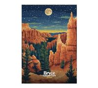 Jigsaw 38x26cm/1000pcs for Teenagerss Bryce Canyon National Park Puzzles for Adults Relaxing Games Analysis And Logic Parent-child Interaction 38x26cm/1000pcs