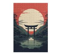 Jigsaw 38x26cm/1000pcs for Teenagerss Gate Secret Puzzles for Adults Relaxing Games Analysis And Logic Parent-child Interaction 38x26cm/1000pcs