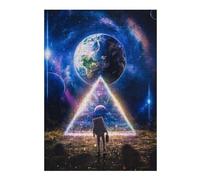 Jigsaw 38x26cm/1000pcs for Teenagerss Space Explorer's Journey -1 Adult Jigsaw Puzzle DIY Toys But Fun And Humorous Difficult And Challenge 38x26cm/1000pcs