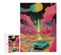 Jigsaw 500 PCS Desert Drive Jigsaw Puzzles for Adults Improve Memory Challenging To Complete Christmas Birthday Gifts 500 PCS