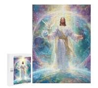 Jigsaw 500 PCS Divine Light of Creation Jigsaw Puzzles for Adults Improve Memory Challenging To Complete Christmas Birthday Gifts 500 PCS