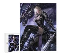 Jigsaw 500 PCS Dragon Armor Fantasy Warrior -1 Puzzle For Teenagers Enhance Memory Train Your Brain And Hands Addictive Toys to Cultivate Patience 500 PCS