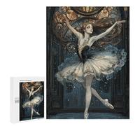 `jigsaw 500 PCS for Adults Enchanted Ballerina Dance Fantasy Jigsaws for Adults Puzzle Stress Reliever Challenging To Complete Stress Reduction Gifts 500 PCS