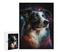 Jigsaw 500 PCS for Adults Galactic Pup Portrait -8 Jigsaw Puzzle Brain Teaser Game Difficult Hard Deal As Gifts for The Whole Family 500 PCS