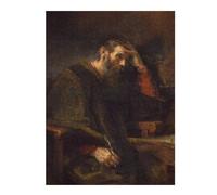 Jigsaw 500 PCS for Adults Saint Paul by Rembrandt Puzzles for Adults Brain Teaser Game Perfect Decoration Help The Brain Exercise 500 PCS