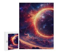 Jigsaw 500 PCS for Teenagers Cosmic Nebula Galaxy-3 Puzzle For Teenagers Enhance Memory Challenging To Complete Family Fun & Game Night 500 PCS