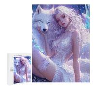 Jigsaw 500 PCS for Teenagers Enchanted Fairy Tale Dress Puzzle For Teenagers Enhance Memory Challenging To Complete Family Fun & Game Night 500 PCS