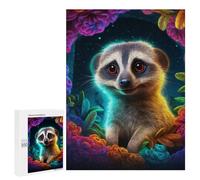 Jigsaw 500 PCS for Teenagerss Colorful Meerkat Fantasy Puzzles for Adults Relaxing Games Analysis And Logic Parent-child Interaction 500 PCS
