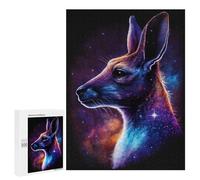 Jigsaw 500 PCS for Teenagerss Cosmic Kangaroo Profile-5 Puzzles for Teenagerss Analysis And Logic Parent-child Interaction Challenging Game Toys 500 PCS