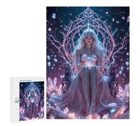 Jigsaw 500 PCS for Teenagerss Crystal Queen Puzzles for Teenagerss Analysis And Logic Parent-child Interaction Challenging Game Toys 500 PCS