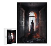 Jigsaw 500 PCS for Teenagerss Door to Eternity Jigsaw Relax Games Difficult Challenge Unique Gifts for Birthday And Christmas 500 PCS