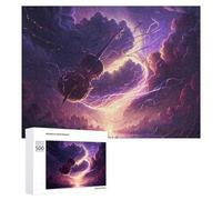 Jigsaw 500 PCS for Teenagerss Enchanted Violin Sky Dance Puzzle for Adults Anti-Stress Toys Difficult Hard for Is Ideal As A Gift 500 PCS