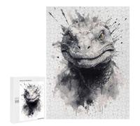 Jigsaw 500 PCS for Teenagerss Komodo Dragon Beauty Puzzles for Adults Relax Games Staycation Kill Time for Is Ideal As A Gift 500 PCS