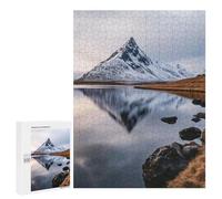 Jigsaw 500 PCS for Teenagerss Mountain Reflection Jigsaw for Adults Toy Wall Decor Presents for Women Unique Gifts for Birthday And Christmas 500 PCS