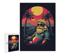 Jigsaw 500 PCS for Teenagerss SantaClaus Holiday Puzzles for Adults Relax Games Staycation Kill Time for Is Ideal As A Gift 500 PCS