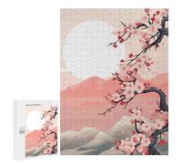 Jigsaw 500 PCS for Teenagerss Zen Japanese Landscape Puzzles for Adults Relax Games Staycation Kill Time for Is Ideal As A Gift 500 PCS
