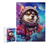 Jigsaw 500 PCS Space Dog Explorer-101 Jigsaw Puzzles for Adults Improve Memory Challenging To Complete Christmas Birthday Gifts 500 PCS