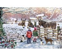 Jigsaw 500 Piece - Donkey Friends (L) (Game)