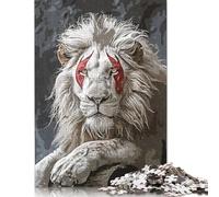 Jigsaw 500 Pieces Lion King Jigsaw Puzzles Adults Difficulty Puzzles Jigsaw Education Games Toys Family Decoration 500pcs (52x38cm)