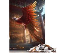 Jigsaw 500 Pieces Phoenix Puzzle Jigsaw Adults Puzzles Jigsaw Education Game Educational Toys Gifts Jigsaw Puzzles 500pcs (52x38cm)