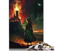 Jigsaw 500 Pieces The Dastardly Unicorn Puzzle Jigsaw Adults Puzzles Jigsaw Education Game Educational Toys Gifts Jigsaw Puzzles 500pcs (52x38cm)