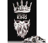 Jigsaw 500 Pieces The King Puzzle Jigsaw Adults Puzzles Jigsaw Education Game Educational Toys Gifts Jigsaw Puzzles 500pcs (52x38cm)