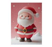 Jigsaw 52x38cm/1000pcs for Teenagerss Cute Santa Claus Puzzles for Adults Relax Games Analysis And Logic Difficult And Challenge 52x38cm/1000pcs
