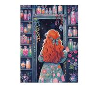 Jigsaw 52x38cm/1000pcs for Teenagerss Enchanted Apothecary Jigsaw for Adults Brain Teaser Game Analysis And Logic for Is Ideal As A Gift 52x38cm/1000pcs