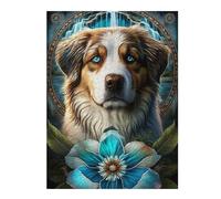 Jigsaw 52x38cm/1000pcs for Teenagerss Enchanted Canine Portrait Adult Puzzles Relax Games Home Decoration Unique Gifts for Birthday And Christmas 52x38cm/1000pcs
