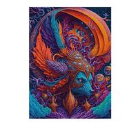 Jigsaw 52x38cm/1000pcs for Teenagerss Enchanted Celestial Being Jigsaw for Adults Brain Teaser Game Analysis And Logic for Is Ideal As A Gift 52x38cm/1000pcs