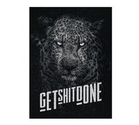 Jigsaw 52x38cm/1000pcs for Teenagerss Leopard Power Motivation Adult Puzzles Brain Teaser Game Stress Reliever Birthday And Unique Gifts 52x38cm/1000pcs