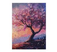Jigsaw 52x38cm/1000pcs for Teenagerss Natural Japan Tree Puzzles for Adults Relax Games Analysis And Logic Difficult And Challenge 52x38cm/1000pcs