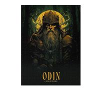 Jigsaw 52x38cm/1000pcs for Teenagerss Odin Jigsaws for Adults Hands-on Game Wall Decoration Parent-child Interaction 52x38cm/1000pcs