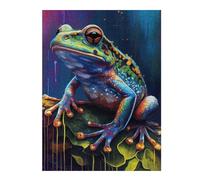 Jigsaw 52x38cm/1000pcs for Teenagerss The According Frog Jigsaws for Adults Hands-on Game Wall Decoration Parent-child Interaction 52x38cm/1000pcs