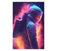 Jigsaw 75x50cm/1000pcs for Adults Astronaut in Flames -2 Teenagers Puzzles Anti-Stress Toys Difficult Challenge Help The Brain Exercise 75x50cm/1000pcs