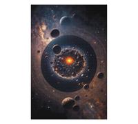 Jigsaw 75x50cm/1000pcs for Adults Galactic Spiral Nebula -1 Teenagers Puzzles Anti-Stress Toys Difficult Challenge Help The Brain Exercise 75x50cm/1000pcs