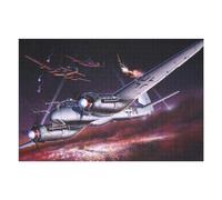 Jigsaw 75x50cm/1000pcs for Teenagerss Heinkel He219 Night Jigsaws for Adults Hands-on Game Precision Cutting Birthday And Unique Gifts 75x50cm/1000pcs