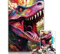 Jigsaw Ancient Dinosaurs Jigsaw Puzzles for Teenagers 1000,Learning Educational Toys Family Games Enhance Love between Couples 75x50cm