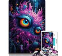 Jigsaw Art Fantasy Eyes Puzzles for Adults 1000 Pieces,Artistic Wall Decor & Birthday Gift Idea for Friends, Home Office 50x75cm