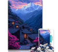 Jigsaw Beautiful Scenery Jigsaws Puzzles 1000 Pieces for Adults Gifts,Birthday Gift Idea for Adults, Family Game And Hobby 26x38cm
