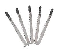Jigsaw Blades MASO 5 PCS T301CD T-Shank Jig Saw Blade Universal Jig Blade Assortment for Cutting Metal Wood PVC and More - fit Bosch, Dewalt, Hitachi, Makita, Festool etc