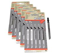 Jigsaw Blades T101BR Down Cutting 25 Pack Compatible with AEG Black & Decker Bosch Dewalt Festool Makita T-Shank Cutter