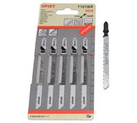 Jigsaw Blades T101Br - Down Cutting Laminates & Veneers - High Carbon Steel (Hcs) 5 Pack - Ufixt